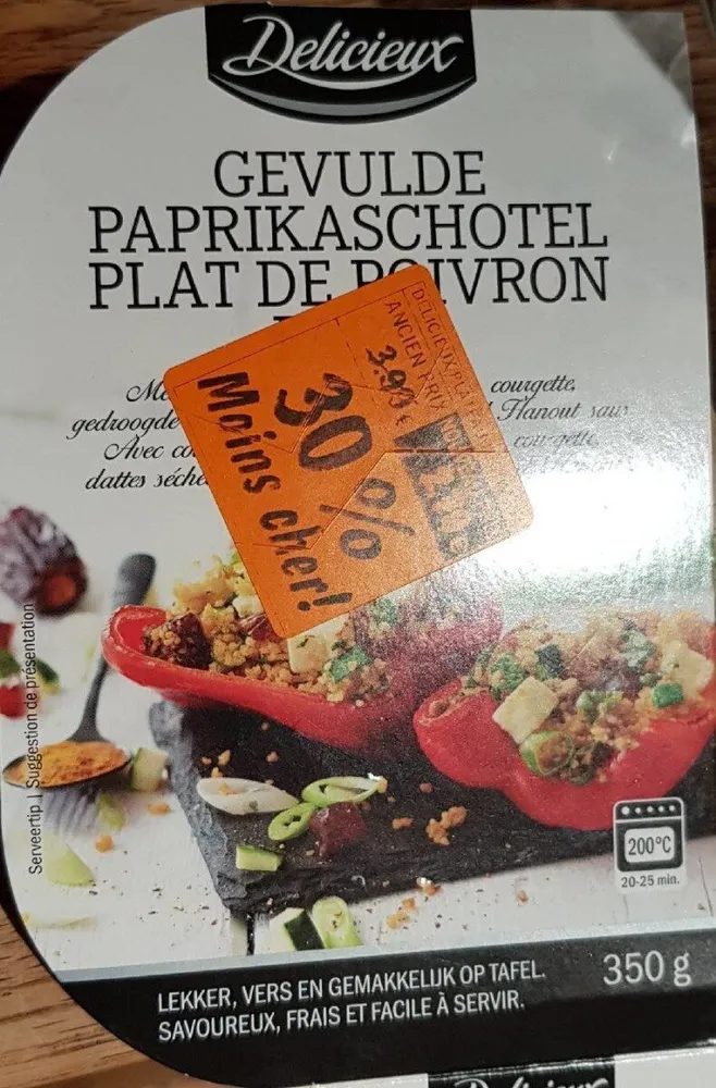Plat de poivrons