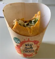 Wrap spicy chicken