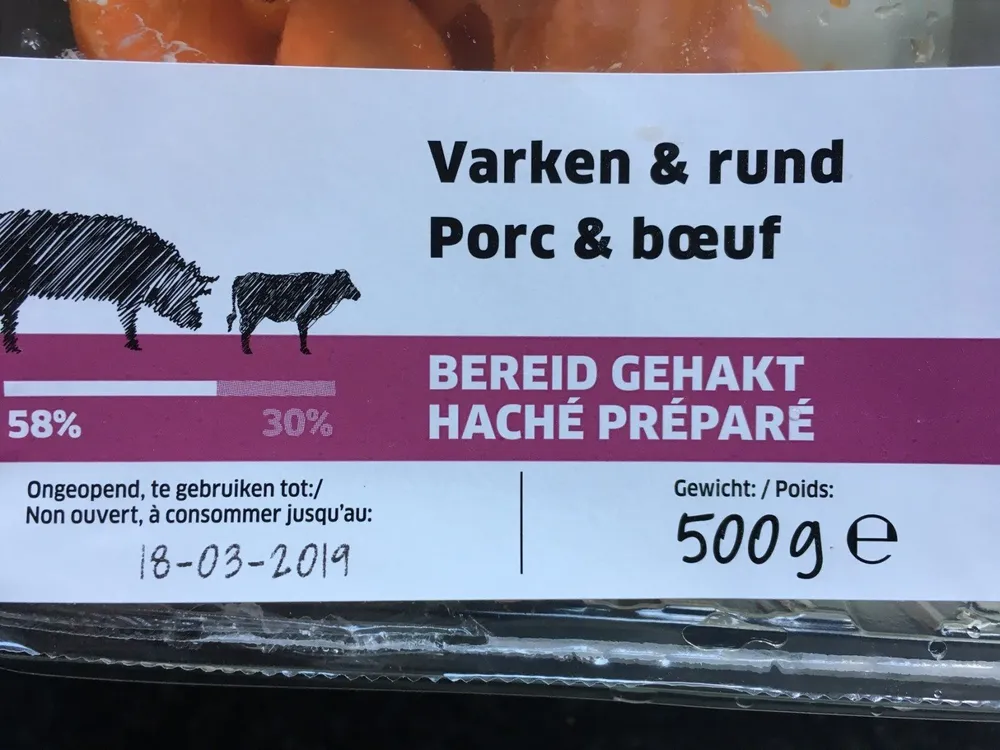 Haché porc & boeuf