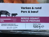 Haché porc & boeuf