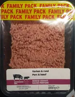 Haché préparé porc & boeuf