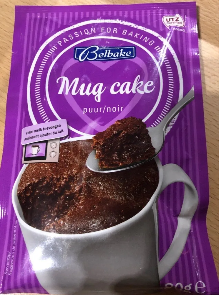 Mug cake noire