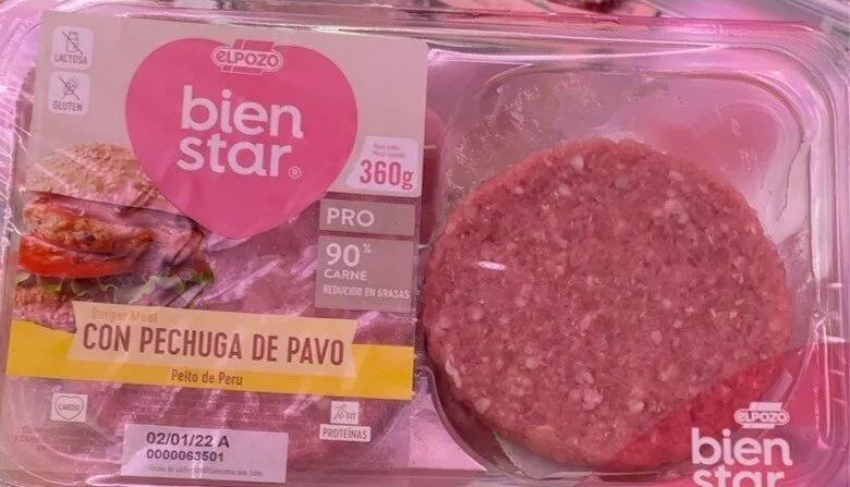 Hamburguesa  pavo