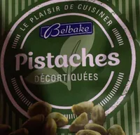Pistaches décortiquées pelées