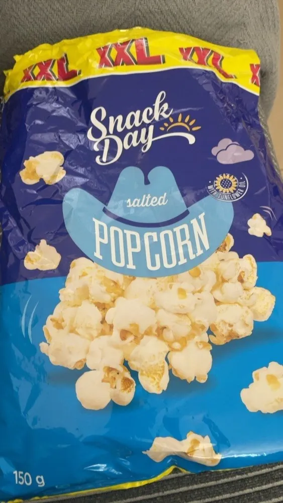 Pop corn salé