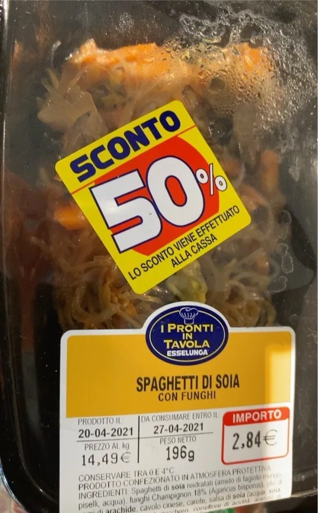 Spaghetti di soia
