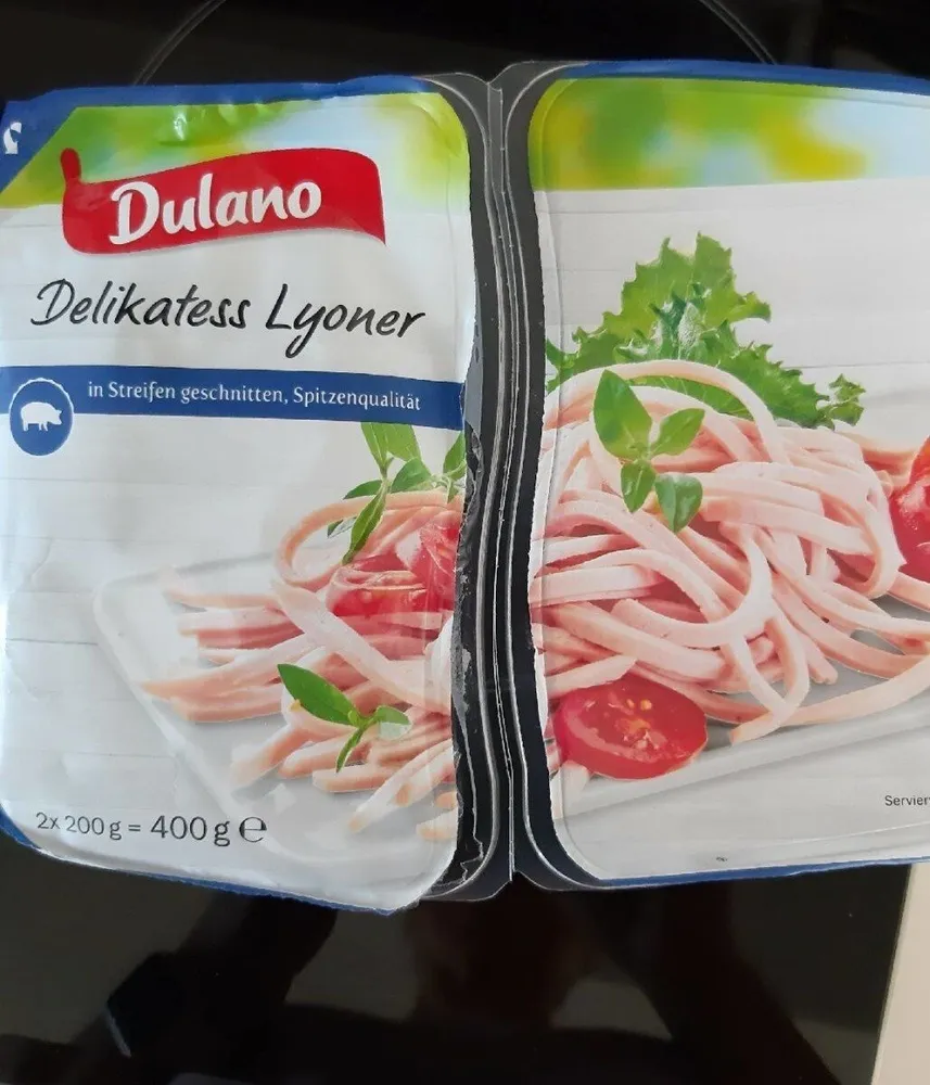 Delikatess Lyoner In Streifen , Lidl