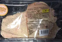 Filete de jamon de cerdo empanado