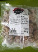 Émincé du poulet cuit kebab halal