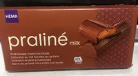 Tablette praliné milk