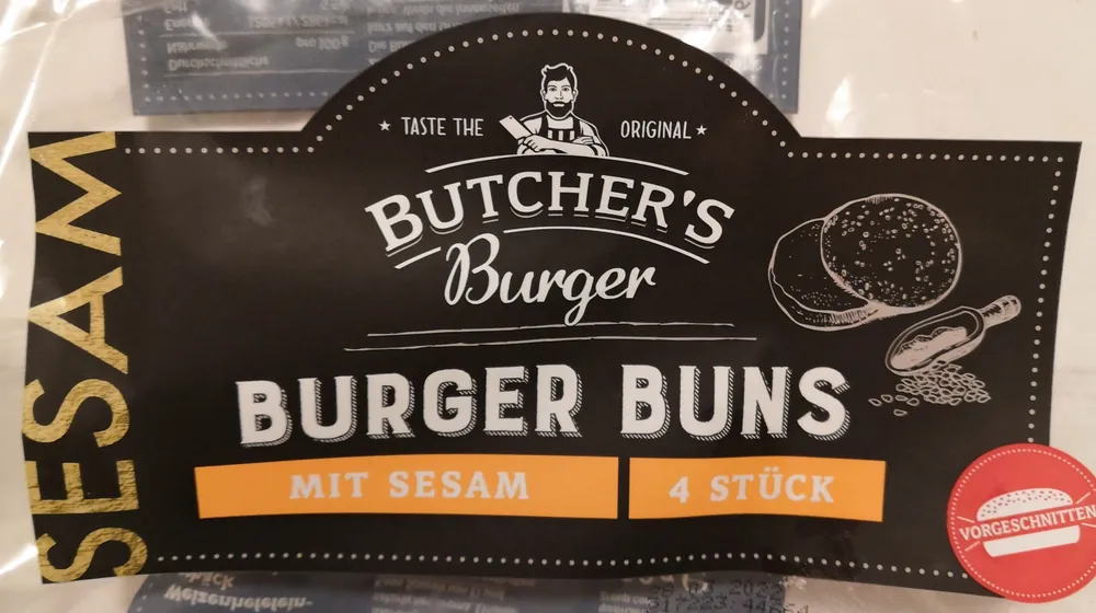 Burger Buns mit Sesam