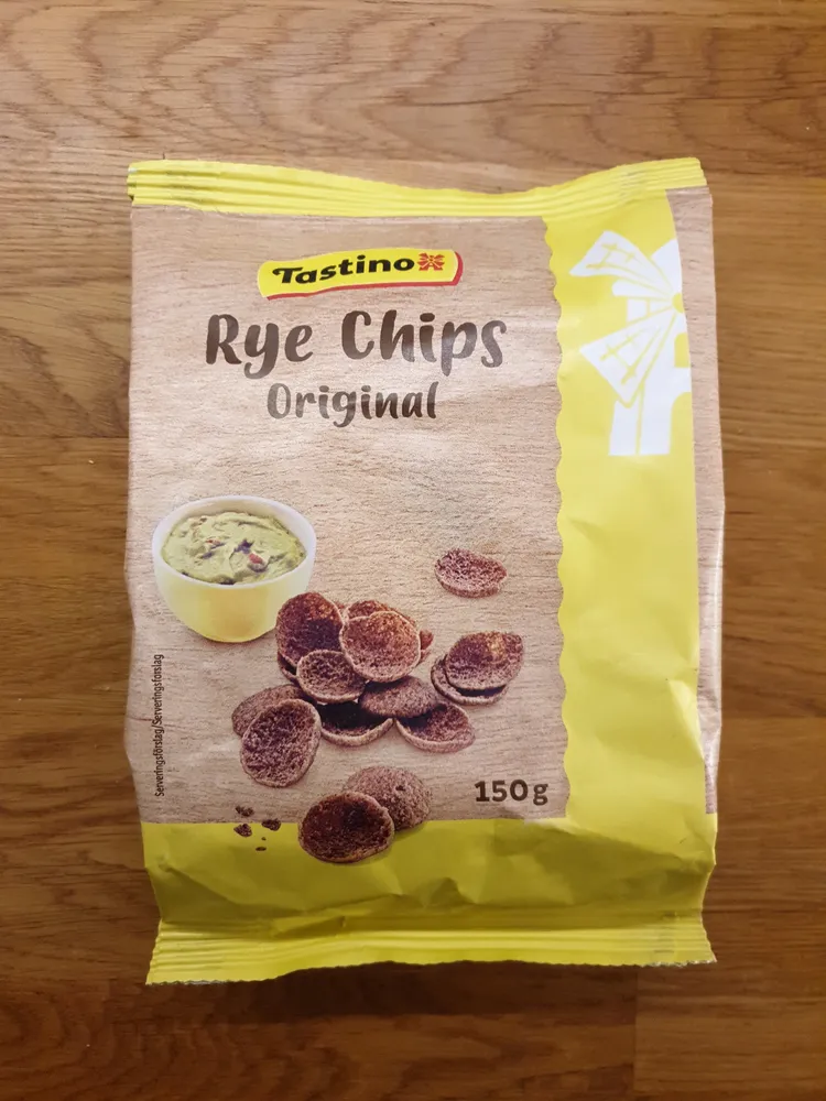 Tastino Rye Chips Original