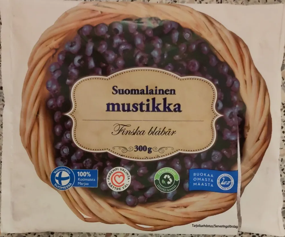 Suomalainen mustikka