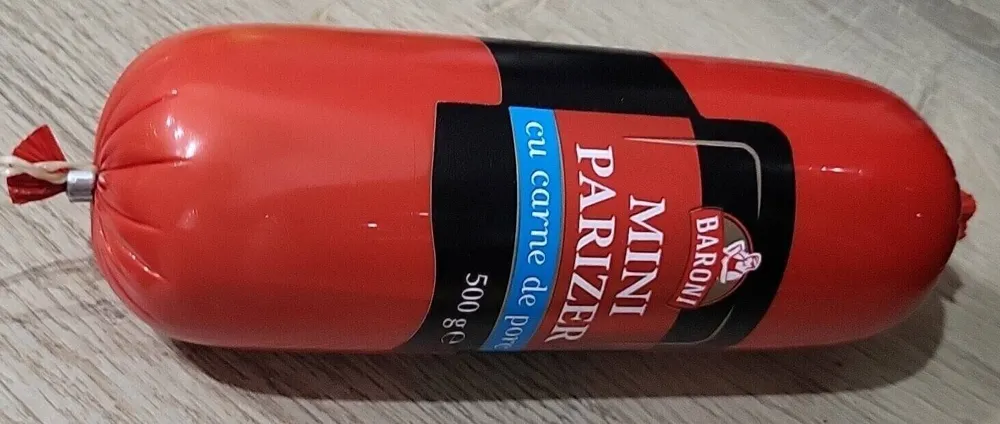 MINI PARIZER cu carne de porc