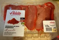 Pechugas de pavo marinadas