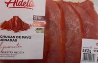 Pechuga de pavo marinada al pimentom