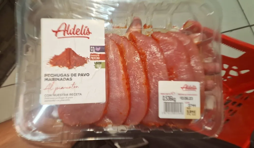 Pechugas de pavo marinadas