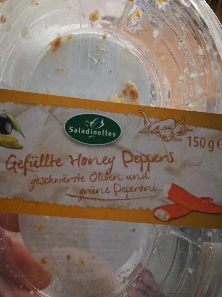 Gefüllte Honey Peppers