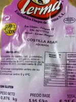 Costilla asar adobada