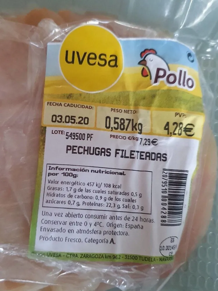 Pechuga de Pollo