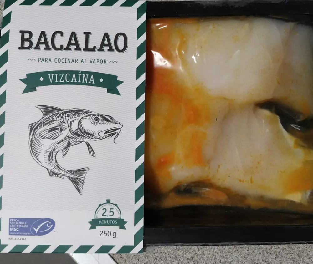 Bacalao vizcaína