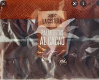 Palmeritas al cacao La Cestera