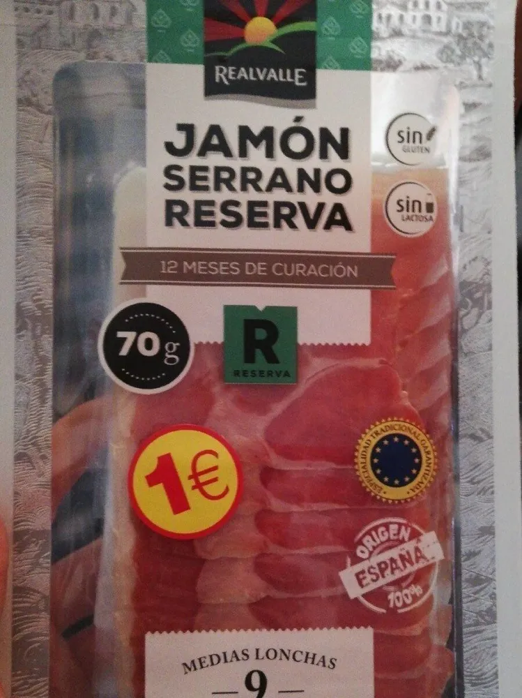 Jamon serrano reserva