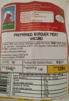 Preparado burguer meat