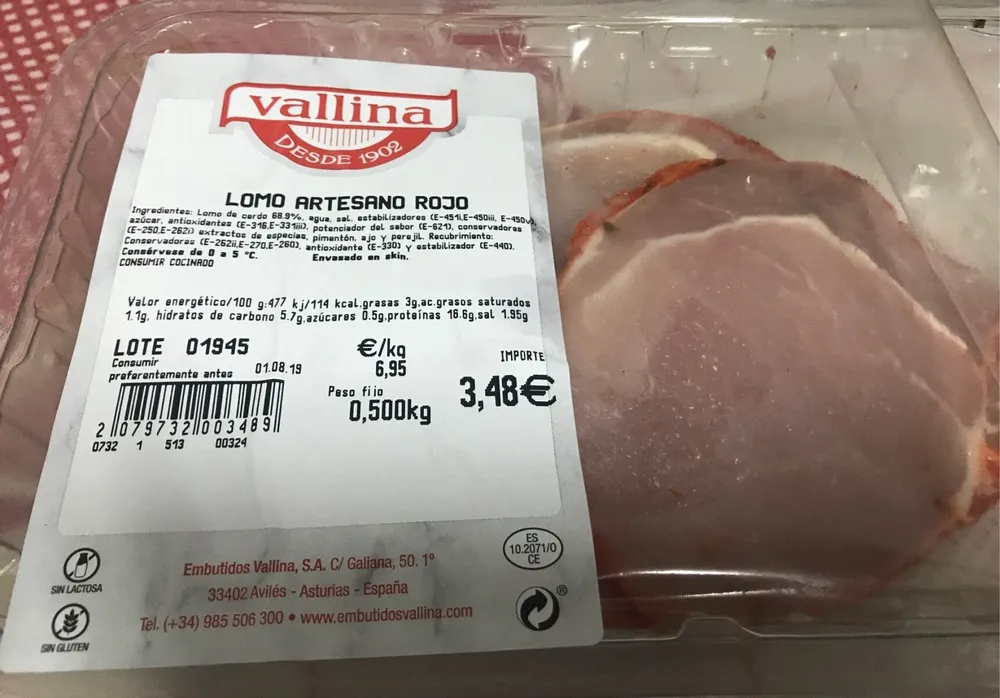 Lomo de cerdo