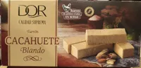 Turrón de cacahuete blando