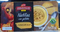 Natillas con galleta