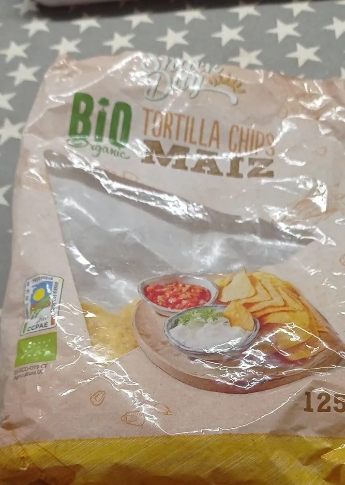 Tortilla chips maiz
