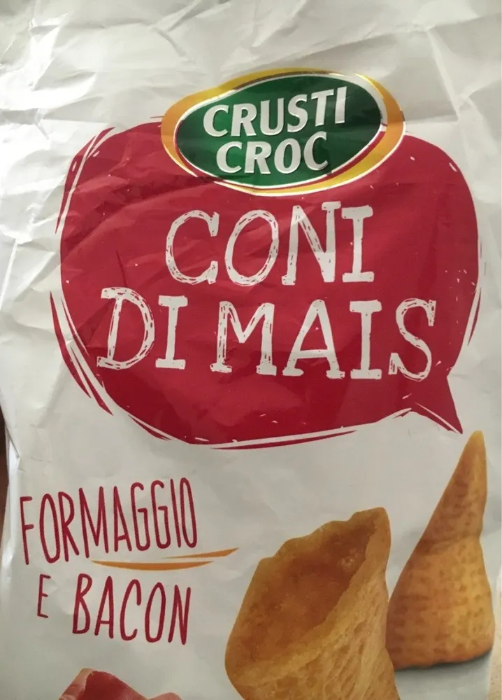 Coni di mais formaggio e bacon