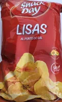 Patatas lisas al punto de sal