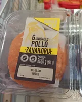 Burger meat de pollo con zanahoria