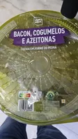 Pizza Bacon, Cogumelos E Azeitonas