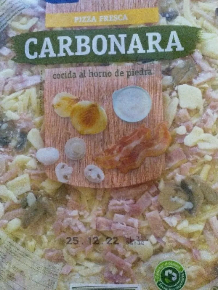 Pizza Fresca Carbonara
