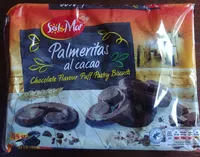 Palmeritas al cacao