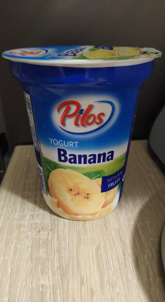 Jogurt bananowy Pilos