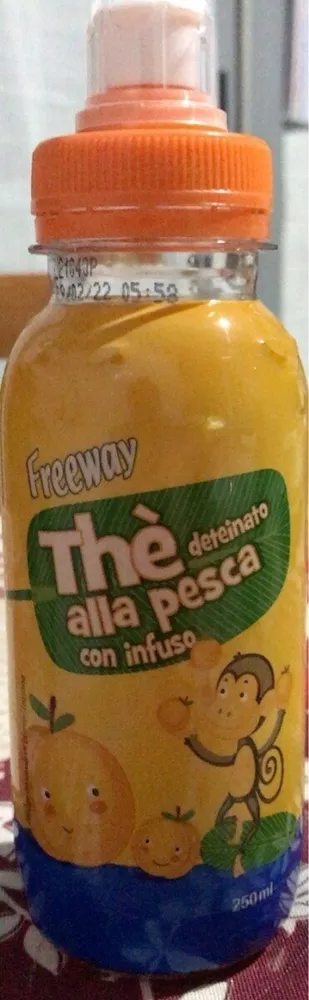 thè alla pesca deteinto