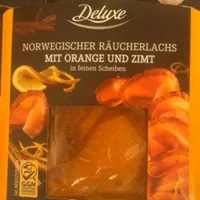 Norwegischer Räucherlachs mit Orange und Zimt