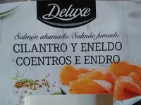 Salmón ahumado con cilantro y eneldo