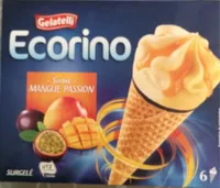 Mango & Passion Fruit cone