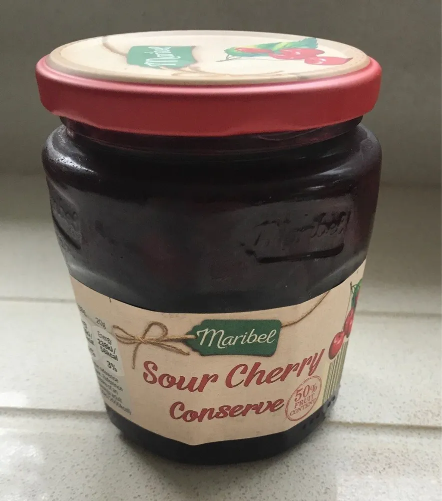 Sour cherry conserve