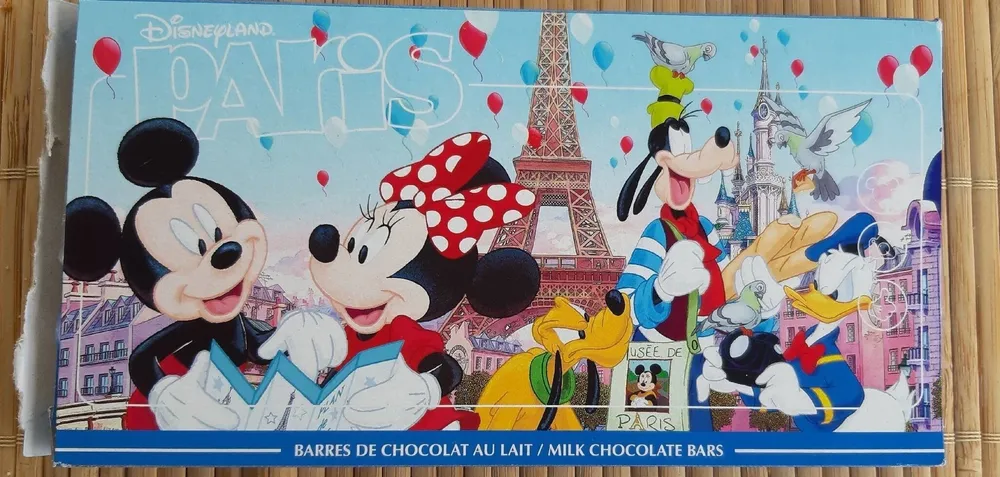 Barres de chocolat au lait