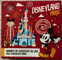 Barres de chocolat au lait