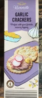 garlic crackers