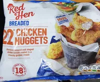 breaded chicken nuggets