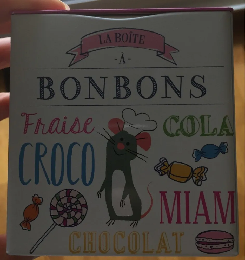 Boite a bonbons disney
