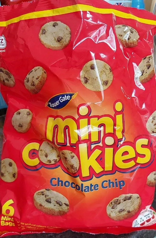 Mini cookies chocolate chip